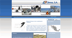 Desktop Screenshot of climas.com